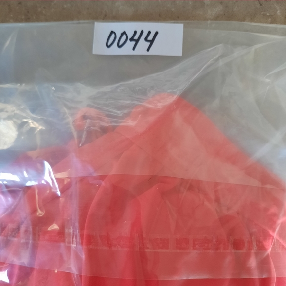 NWT Tempt Me Halter Neck Bikini Top Coral Red Womens Size Medium - Picture 10 of 11